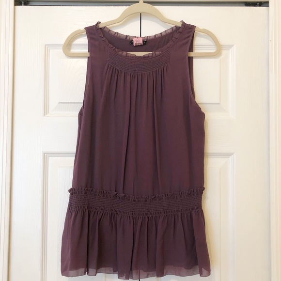 Theory Tops - Theory Peplum Sleeveless Blouse